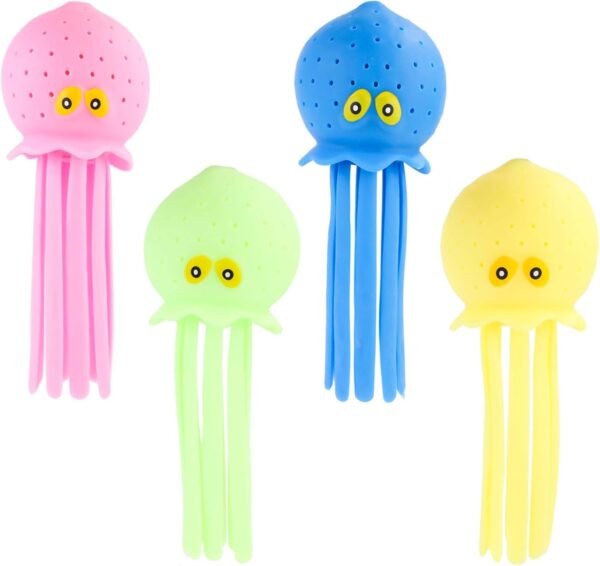 4pcs Multicolored Octopus Water Balls