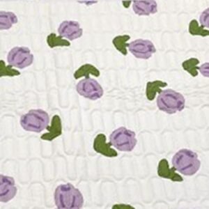 Reusable Waterproof Bed Pads & Mattress Protector for Baby Cribs - Tulip M - Image 4