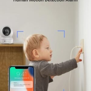 EZVIZ 1080P Indoor Security Camera: Pan/Tilt, Night Vision, 2-Way Talk, Alexa/Google Compatible - Image 6