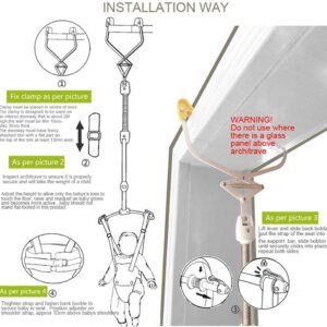Adjustable Baby Door Jumper & Bouncer Set for Infants 6-24 Months - Image 5