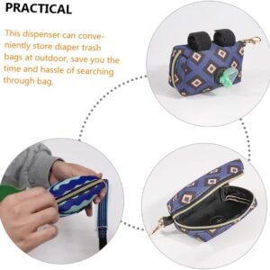 LOLIPPYY 2-Pack Portable Diaper Bag Dispenser & Lightweight Trash Holder - Image 8