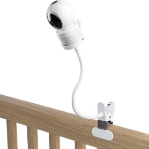 Koroao Clip Mount for VTech VM5463/RM5764HD/ RM5764-2HD/ RM5864HD /RM5864-2HD /RM7764HD/ RM7764-2HD/BM3800/BM4700/ BM5600/ BM5700 Baby Monitor Camera Without Tools or Wall Damage