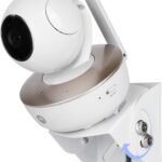 Adjustable Angle Wall Mount for Motorola Baby Monitor, Infant Optics DXR-8, Samsung, Babysense, HelloBaby, Arlo and Most Universal Monitors Camera, Aluminium Alloy Material