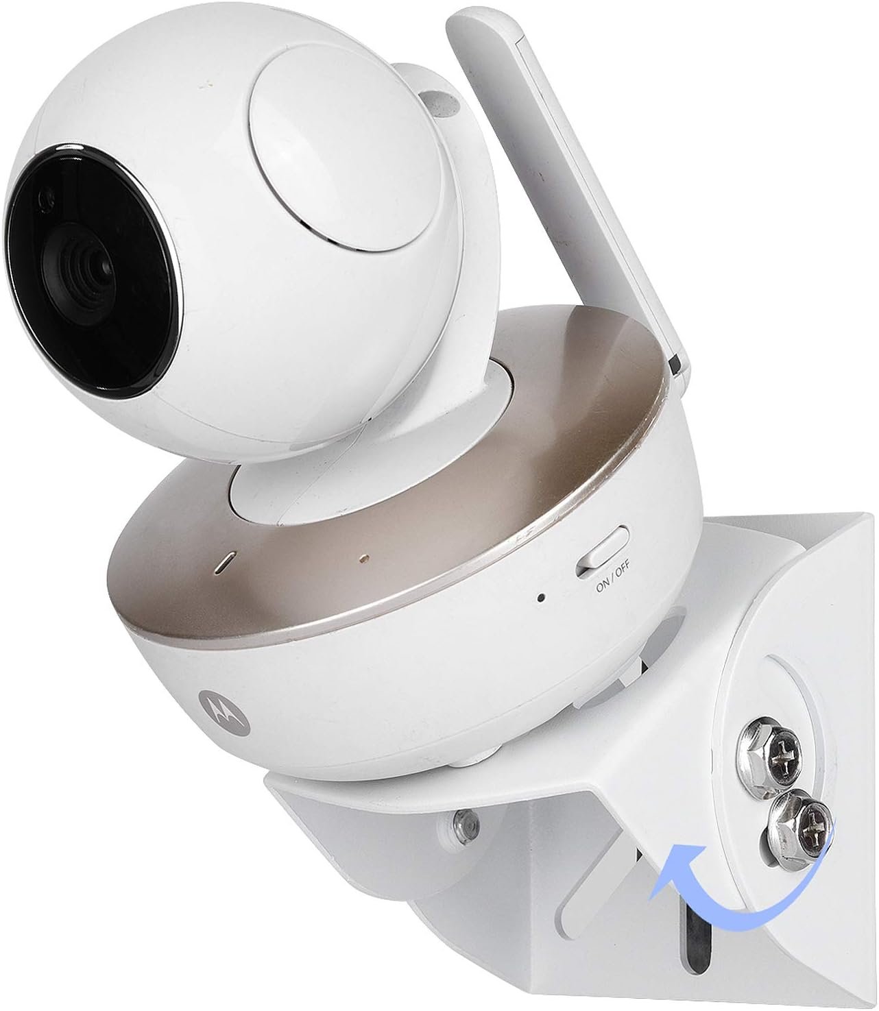 Adjustable Angle Wall Mount for Motorola Baby Monitor, Infant Optics DXR-8, Samsung, Babysense, HelloBaby, Arlo and Most Universal Monitors Camera, Aluminium Alloy Material