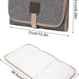 Deyao Portable Baby Changing Pad - Diaper Bag & Table Essential, Unisex - Image 4