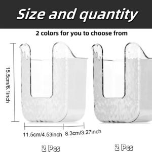 Wall Mounted Wipes Holder - Transparent Bathroom & Kitchen Organizer - Image 2