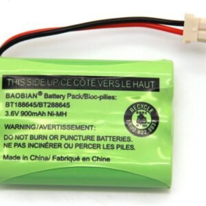 BAOBIAN 3.6V 900mAh Ni-MH Battery Pack for VTech & Motorola Baby Monitors - Image 4