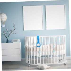 WEKAMOS 2pc Ergonomic Pull Up Rings for Kids - Safe Playpen Handles - Image 4