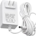 12V Power Cord Replacement for 4moms mamaRoo 2/4, Charger for Rockaroo Baby Swing, 10FT Power Adapter Supply Cord, White