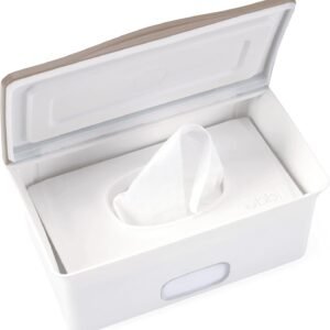 Ubbi Taupe Baby Wipes Dispenser
