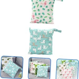 Portable Diaper Organizer Pouch - Lightweight Travel Bag (2pcs) - Image 9