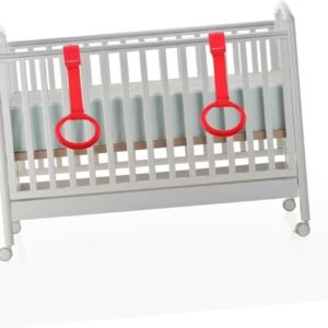 HOODANCOS 2-Pack Red Hanging Pull Rings for Newborns – Safe Walking Assist - Image 8