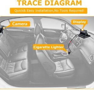 Itomoro 1080p Baby Car Mirror | 360° Rotation for Rear-Facing Infants - Image 6