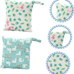 Portable Diaper Organizer Pouch - Lightweight Travel Bag (2pcs) - Image 5