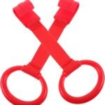 COSMEVIVI 2pcs Pull Rings Durable Crib Hand Pull Ring for Standing Walking Multi Functional Nursery Tool for