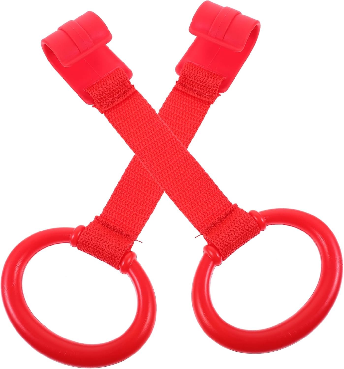 COSMEVIVI 2pcs Pull Rings Durable Crib Hand Pull Ring for Standing Walking Multi Functional Nursery Tool for