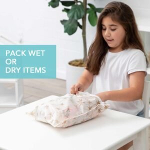 Bumkins Waterproof Wet Bag (2-Pack) | Travel, Swim, Diapers & More - Image 4