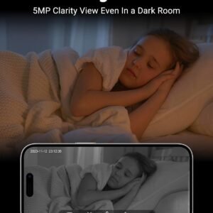 2K Indoor Security Camera with App | WiFi Pet & Baby Monitor, 24/7 HD - Image 4