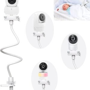 EYSAFT Baby Monitor Mount Holder Compatible with Vtech VM924/901/928HD/7766/7764/5766HD/5764HD/5755/5263/5754HD,Leapfroge LF930HD/LF2936/LF925/LF915/LF920