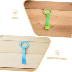 KESYOO 6-Piece Pull-Up Rings for Kids | Walking Training Tool for Playpens - Image 3