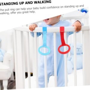 COOPHYA 5-Piece Pull Rings for Nursery & Lightweight Standing Assist Tools - Image 3