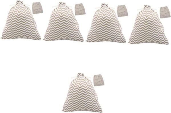 5pcs Trash can Storage Bag Diaper Pouch Diaper Pail Refills Laundry Basket Laundry wash Bags Diaper Pale Cloth Diaper Wet Cloth Diaper Pail 420d Oxford Cloth Essentials Bra