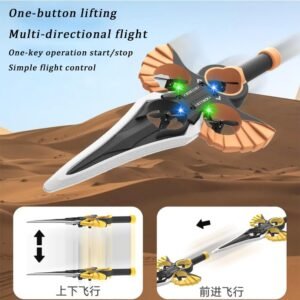 Long-Range Flying Sword RC Glider - Gesture & Remote Control, Autopilot - Image 4