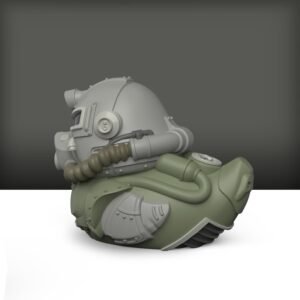 Fallout T-51 Armor Rubber Duck Vinyl Figure | TUBBZ Mini Collectible - Image 3