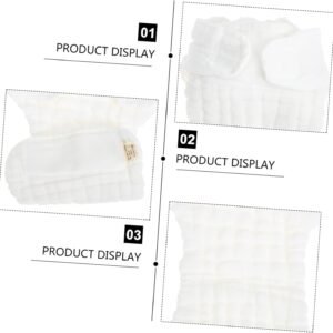 5-Pack Reusable Waterproof Cloth Diapers for Newborns - Breathable Liners - Image 5
