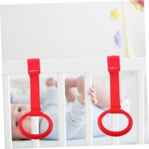 SUPVOX 2pcs Grab Rings for Newborns | Safe Walking Assist Tool - Image 8