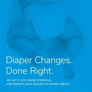 250 Pack LinnieLou Disposable Diaper Sacks - Portable & Convenient, Blue - Image 7