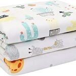 Baby Diaper Changing Pad Liners(22X27.5 inches) Soft Cotton Waterproof Changing Pad for Baby Underpads Mattress Pad Sheet Protector Portable Reusable Urine Pads for Travel Gear Pack of 3