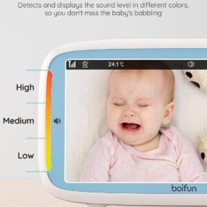 360° Baby Monitor with 3X Zoom & Rotatable Camera - VOX, No Wi-Fi, IPS 720p - Image 9