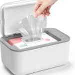 Baby Wipe Warmer, Wipe Warmer and Baby Wet Wipes Dispenser, Smart Precise Temperature Control Large Capacity Evenly Overall Heating Silence, Wipes Warmer for Babies Portable Wipe Warmer (white)