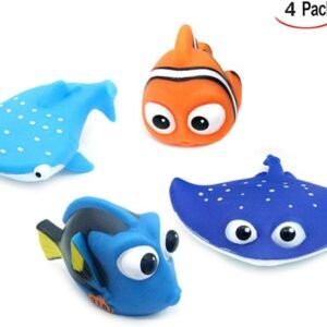 Finding Dory & Nemo Baby Bath Toys - 4pcs Squirt Set for Toddlers - Image 2
