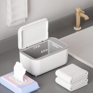 Baby Wipe Warmer with 3 Temperature Modes & Large Capacity Dispenser - Image 4