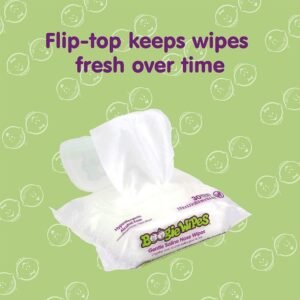 Gentle Baby Nose Wipes - Vitamin E, Aloe, Chamomile (30 Count) - Image 6