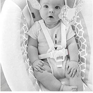 Replacement Parts for Fisher-Price Revolve Baby Swing - 2 White Waist Straps - Image 3
