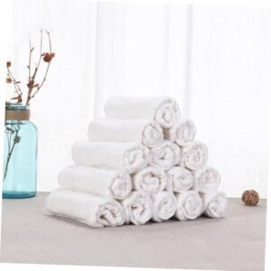 5-Pack Breathable Cotton Newborn Diapers | Absorbent Baby Nappies - Image 5