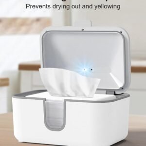 MOMYEASY Baby Wipe Warmer with Temperature Display & Night Light - Image 8