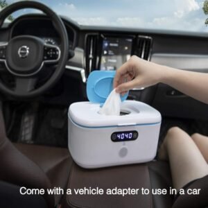 Bellababy Wipe Warmer & Night Light with Car Charger | Touch Control - Image 4