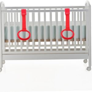 2-Pack Red Pull Rings for Newborns | Walking Assist Tools for Motor Skills - Image 6