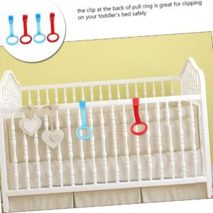 HOOTNEE 4-Pack Lightweight Crib Pull Rings for Newborn Bed Safety - Image 9
