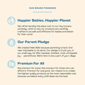 Hello Bello Baby Wipes - Bulk 600 Count for Gentle Cleanliness - Image 9