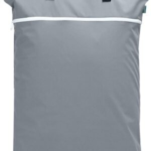 Teamoy Travel Hanging Wet Dry Bag(24.7 * 18 inches) for Cloth Diapers Organizer Tote Bag (L, Slate)