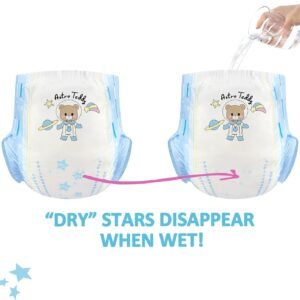 Littleforbig Adult Printed Diapers - 2 Pack, Random Astro Baby Prints, M - Image 2