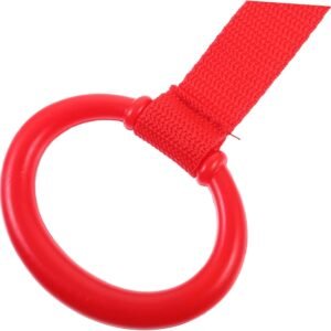 2-Pack Red Pull Rings for Newborns | Walking Assist Tools for Motor Skills - Image 5