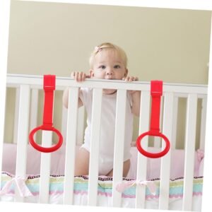 GALPADA 6pcs Pull Ring Set for Cribs, Playpens & Strollers - Early Development - Image 6