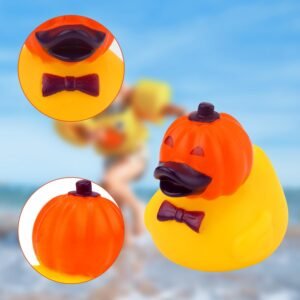 12pcs Halloween Rubber Ducks Set - Pumpkins, Witches, Devils for Parties - Image 4