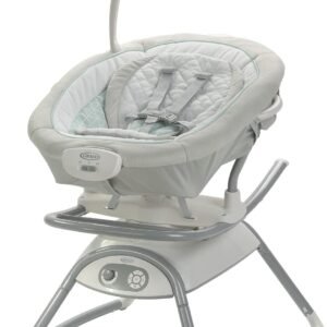 Graco Duet Glide Gliding Baby Swing with Portable Rocker, Ashland